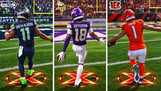 Scoring a Touchdown with Every Wide Receiver on Madden 27!
