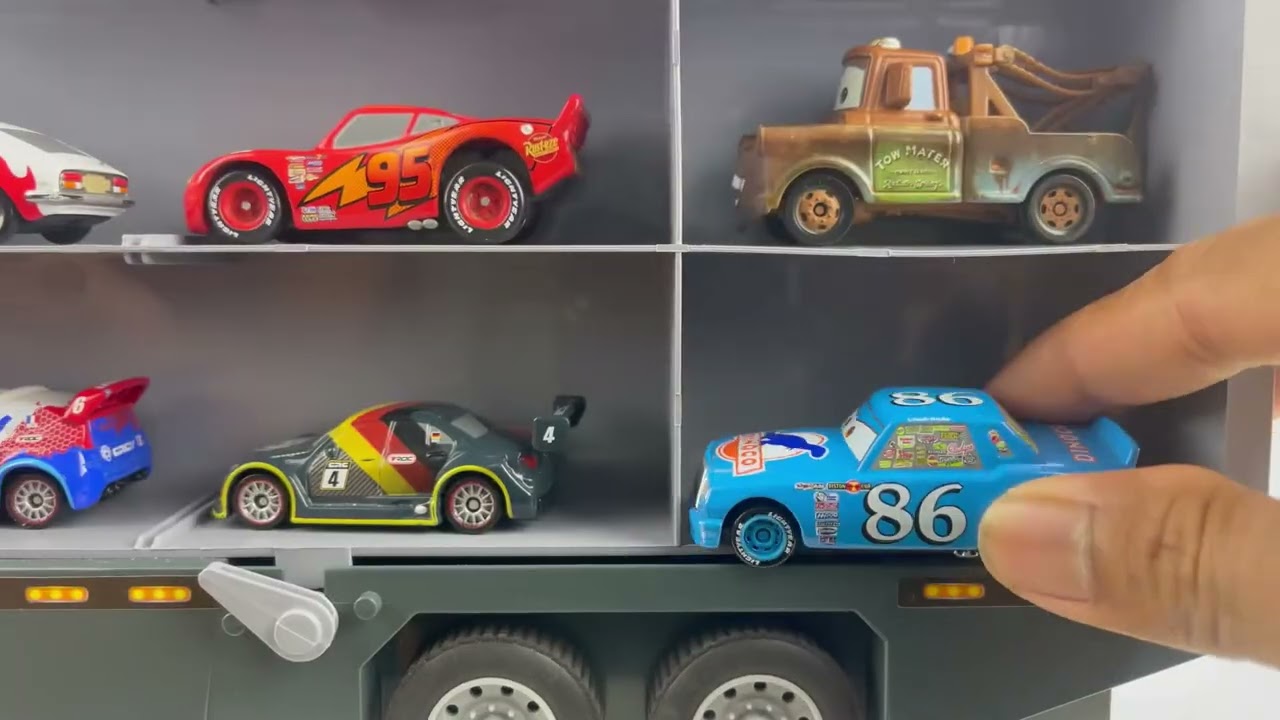 12 Tomica Disney Cars | Unboxing & Convoy Action ~ ディズニー