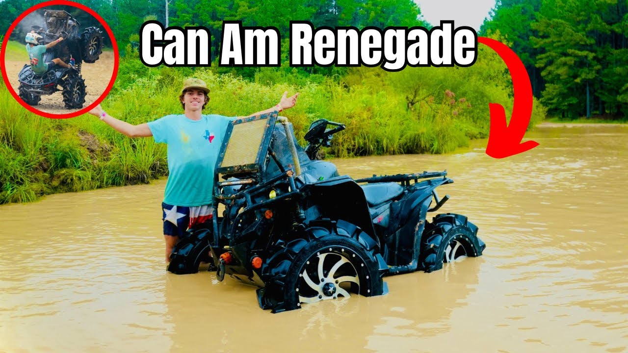 Finally Got My Dream Four Wheeler: Can Am Renegade 1k (It Already Broke) 