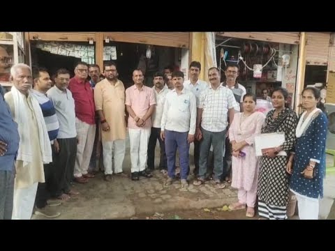 मेजा रोड बाजार की बदहाली पर व्यापारियों ने की चर्चा