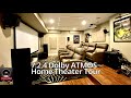 Home Theater Tour 7.2.4 Dolby ATMOS 120 Inch (2020)