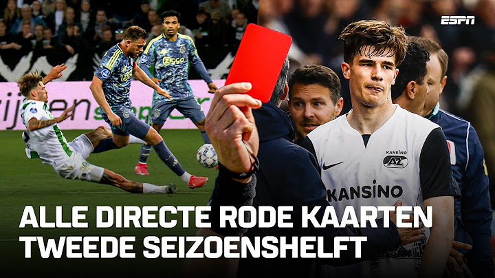 🟥 ALLE 1️⃣3️⃣ DIRECTE RODE KAARTEN in de tweede seizoenshelft van de Eredivisie 2024/'25