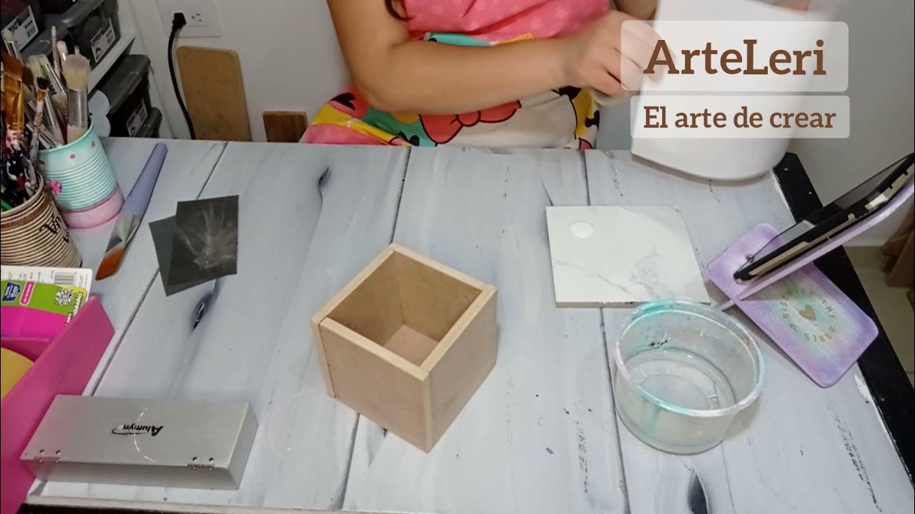Cómo sellar madera MDF/how to seal MDF wood. ArteLeri 4 YouTube
