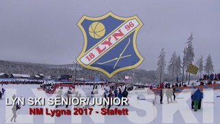 Lyn Ski Senior/Junior - NM Lygna 2017 - Stafett