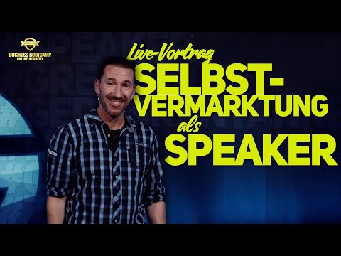 Selbstvermarktung als Speaker: Live-Keynote bei den Speakerdays (Greator)
