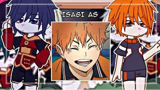 : Blue Lock react to Isagi Yoichi as Hinata Shoyo [1/2] AU