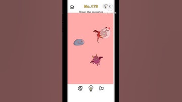 Clear the Monster Let play BRAIN OUT game level 179#cartoon#game#guess#puzzle#gaming#viralvideo