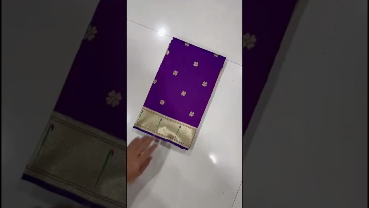 Pure Kanchivaram Paithani Silk Saree | Wedding Saree