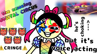 the amazing digital circus but i voiced them☠️-