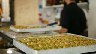 Avrupada Türk Lezzetleri Baklava, Un Merzifondan, Fıstık Antepten