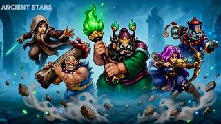 [신작 모바일게임] 팀 배틀 MOBA '고대의 별들: 니르바나' (Ancient Stars: Nirvana) 플레이. 2.5D 캐주얼 전략 멀티플레이 PVP 게임 기대작 추천?