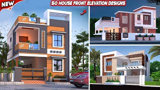 50 Most Amazing House Designs For 2 Floor Houses | Front Elevation Designs For Double Floor Houses