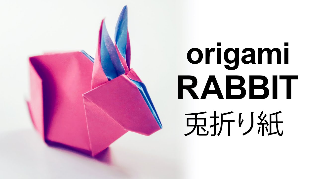 Origami Bunny Rabbit Tutorial - DIY - Paper Kawaii - YouTube