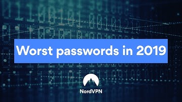 The Worst Passwords of 2019 | NordVPN