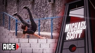 Rail Bail to Backflip Slam