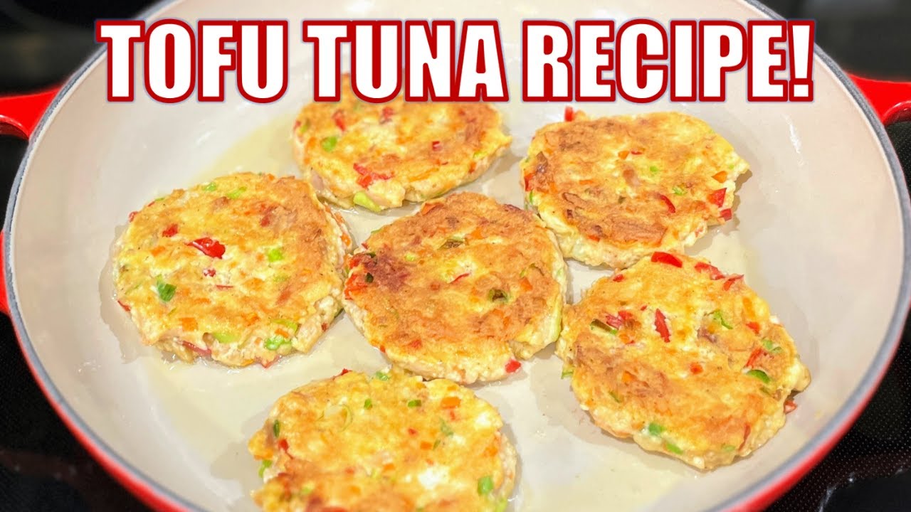 Quick and Easy Tofu Tuna Pancake Recipe that's Delicious! 두부참치전😊😋 YouTube