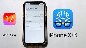 iPhone Xr - Geekbench ML test (End 2024)