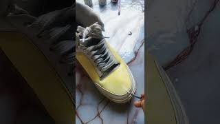 shoes painting acrylic colour 😱 short video # n g s chisti