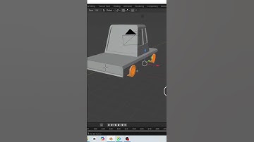low poly car 3d #blender #blender3d #shorts #viralshorts #tutorial3d #lowpoly #car #fyp