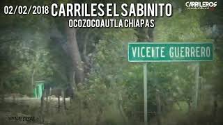 CARRERA DE CABALLOS Carriles EL SABINITO Ocozocoautla Chiapas