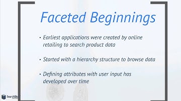 What is Faceted Search?