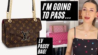 LOUIS VUITTON PASSY BAG- why I won't buy it. 