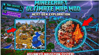 🔥 Best Minimap Mod for Minecraft PE/Bedrock 1.21+ | Live Map, Waypoints & Radar Addon 🚀 screenshot 5