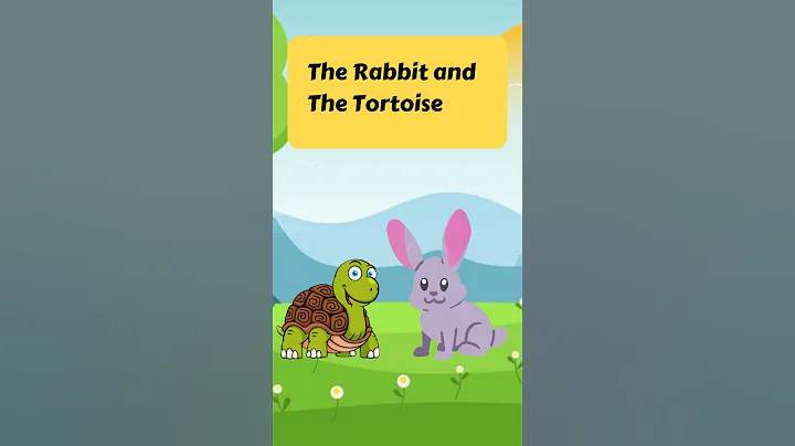 The Rabbit and The Tortoise - Moral story for kids #kids #learnstory #kidslearning #animals #story