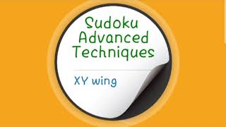 3. Sudoku Advanced - XY Wing