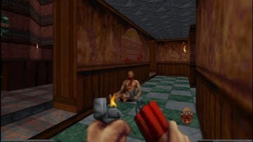 Blood 1, 3dfx glide, 1997, DOS, demos and level 1