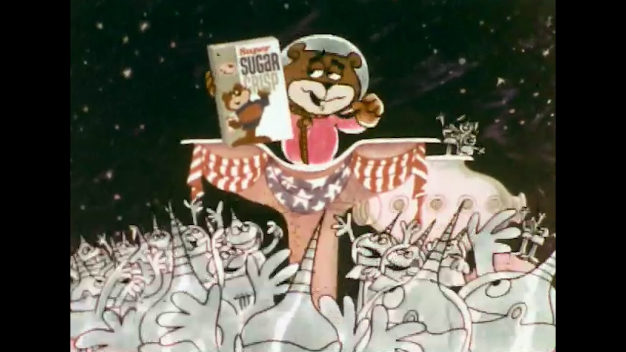 Sugar Bear Wants His Sugar Crisp Post Cereal