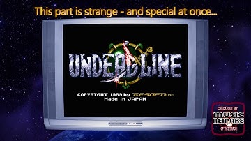 Undead Line (MSX) - Game Intro [original music] - FM-Pac-Version - Undeadline