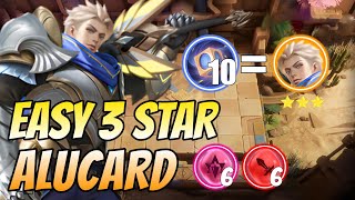 EASY 3 STAR ALUCARD, 10 MIRROR CLONE !! AUSTUS SKILL 2 | MLBB MAGIC CHESS