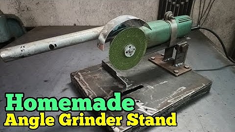 Angle Grinder Stand | Angle Grinder Support | Making a Homemade Angle Grinder Stand | DIY