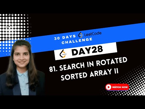 81. Search in Rotated Sorted Array II