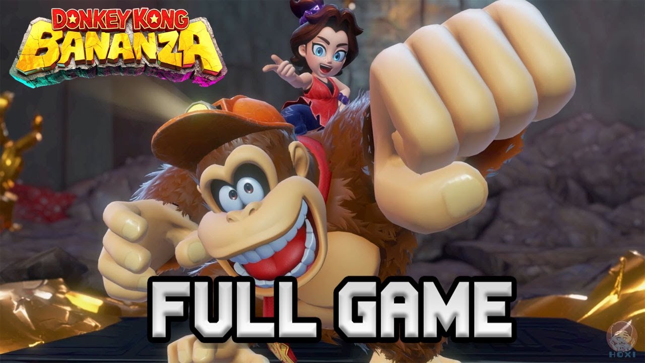Donkey Kong Bananza Gameplay Walkthrough Full Game - No Commentary