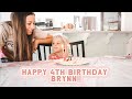 BRYNN&#39;S 4TH BIRTHDAY BREAKFAST | Open Presents and Spend the Day with Us