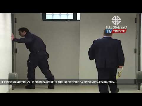 IL MINISTRO NORDIO: «SUICIDIO IN CARCERE, FLAGELLO DIFFICILE DA PREVENIRE» | 15/07/2024