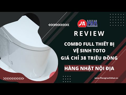 Video [Review]: Combo full thiết bị vệ sinh TOTO giá chỉ 38... - youtube