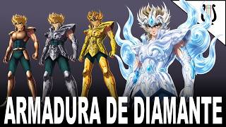 El Secreto De La Evolución De Las Armaduras Hasta Las Armaduras De Diamante - Saint Seiya