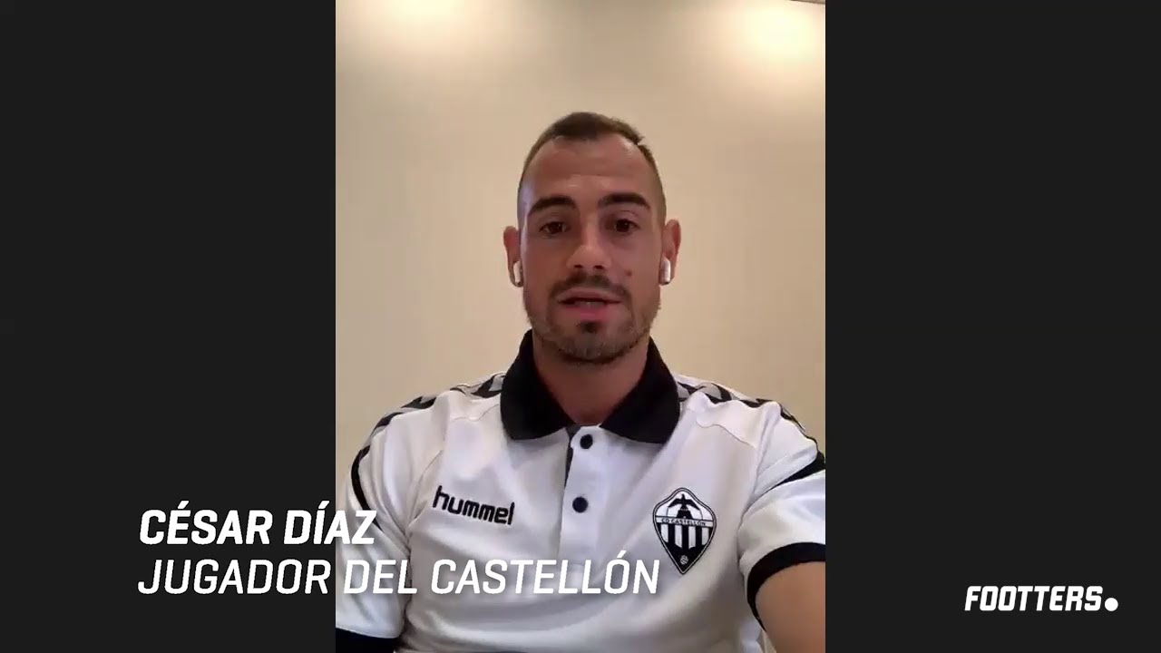 Entrevista a César Díaz - Jugador del Castellón ⚽ - YouTube