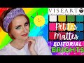 NEW Viseart Petites Mattes EDITORIAL BRIGHTS Palette Review + 2 Looks | Steff's Beauty Stash