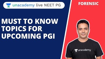Forensic | Must to know for upcoming PGI | Dr. Vishwajeet Singh