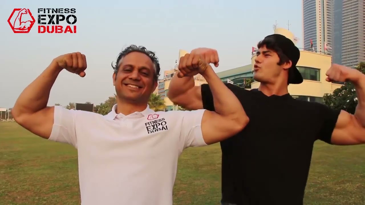 Arif Mirza Jeff Seid  posing for the expo