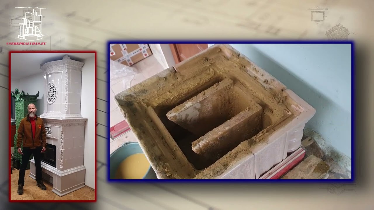 #49# hordozható cserépkályha javítás, problémák