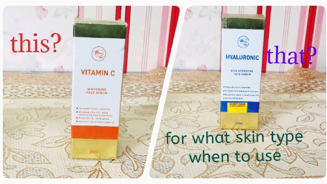 face serum for All type skin_Rivaj UK vitamin c, hyaluronic Acid serum