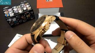 TISSOT Couturier Rose Mens Watch T0356143605100 - E-oro.gr - YouTube