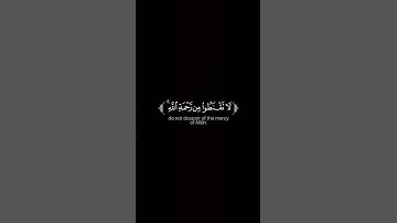 Surah Az-Zumar [39:53] سورة الزمر #quran #المصحف #القران