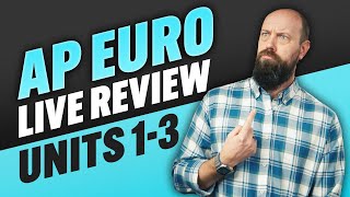 AP Euro Live Stream REVIEW-Units 1-3 (90 minutes)