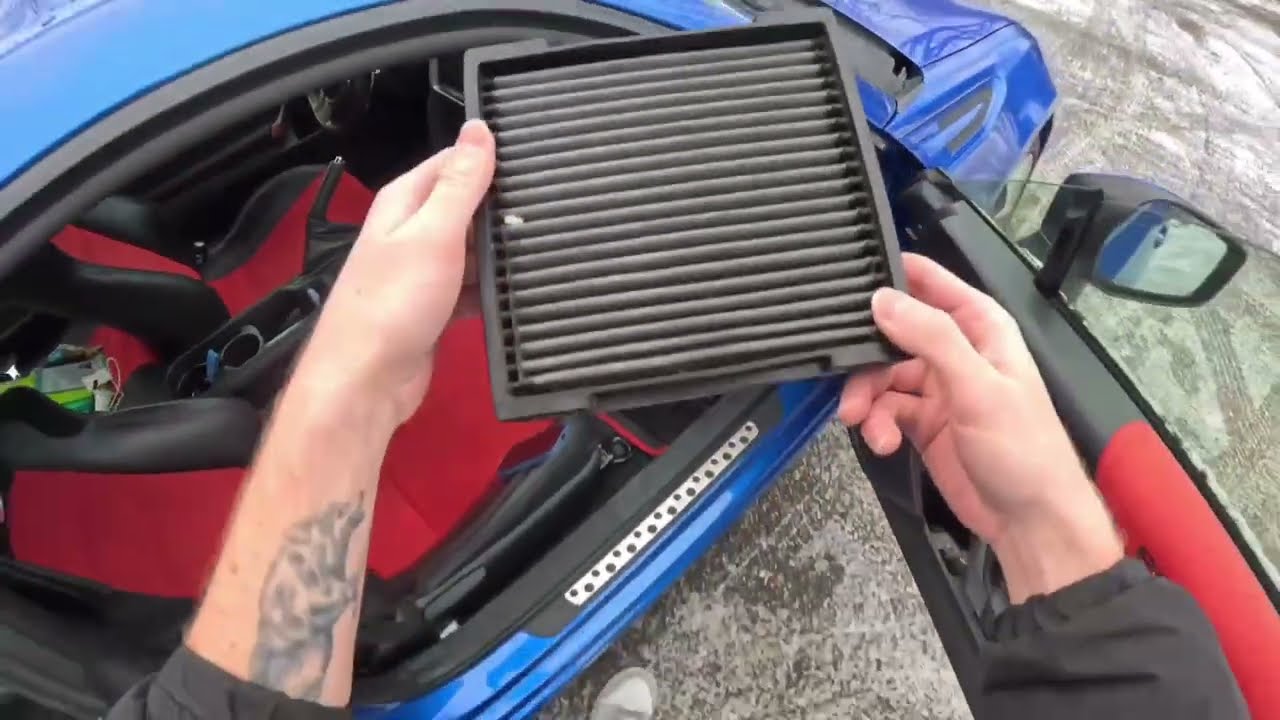 How to change cabin and air filter BRZ/GT86